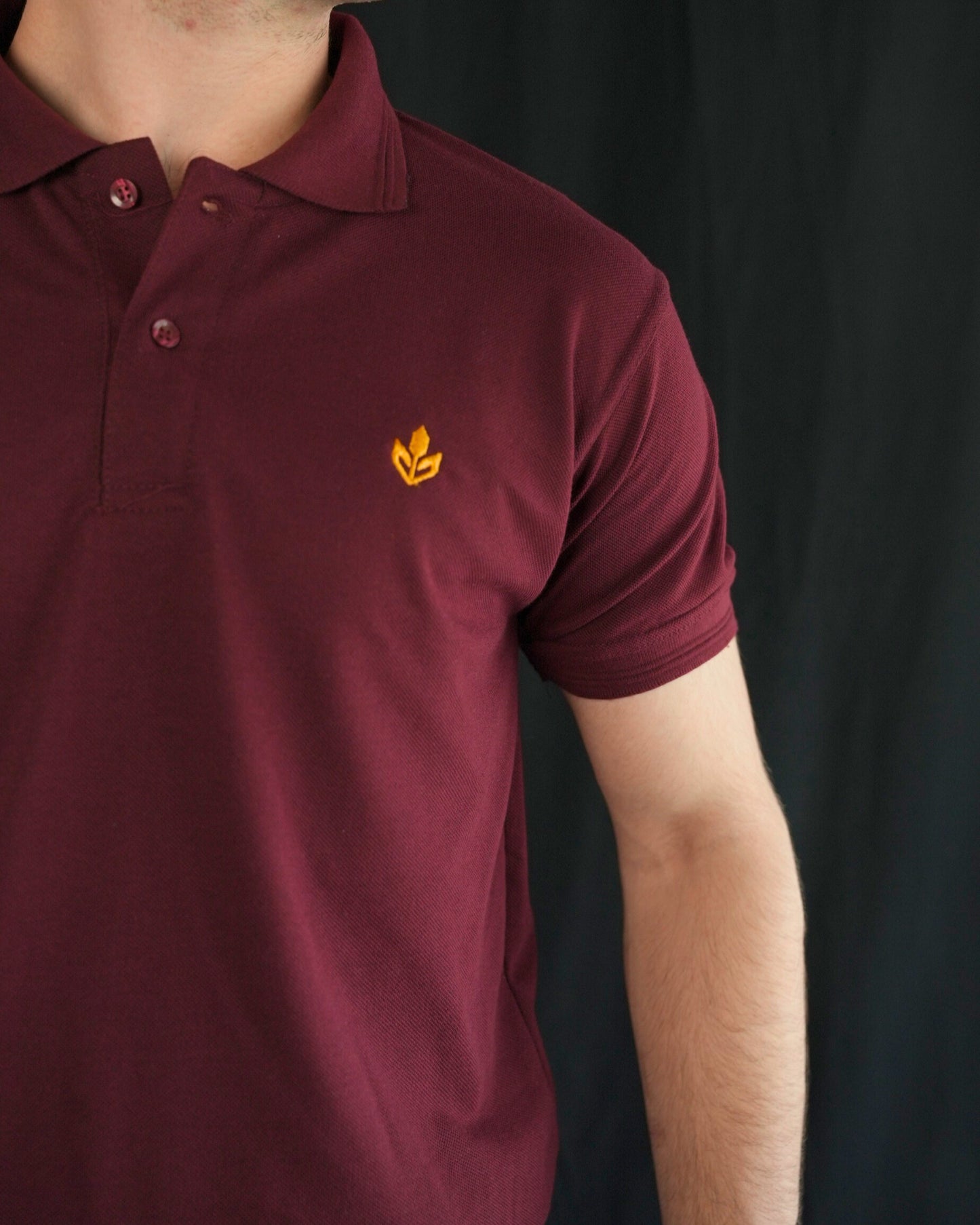 Maroon Classic Polo Shirt