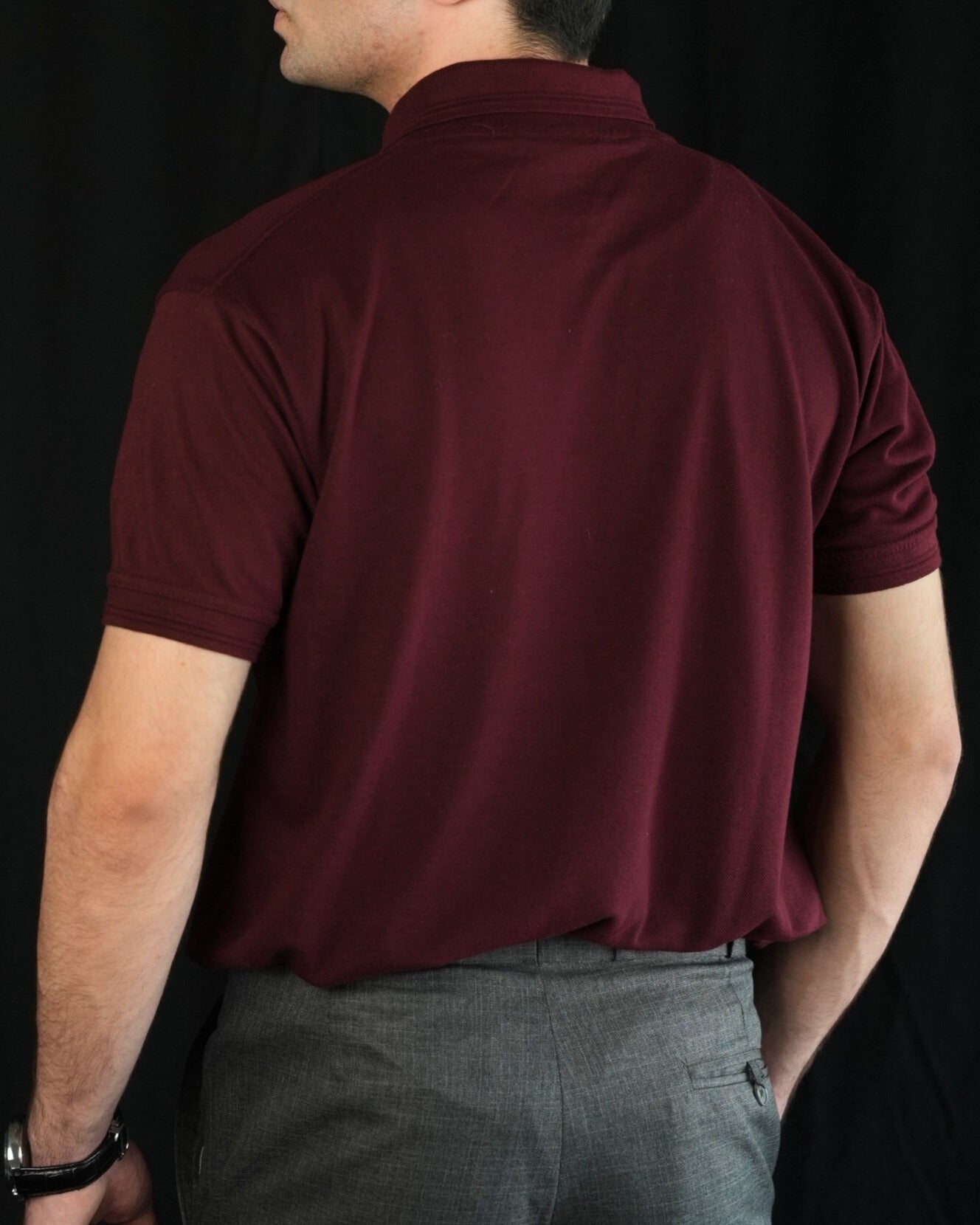 Maroon Classic Polo Shirt