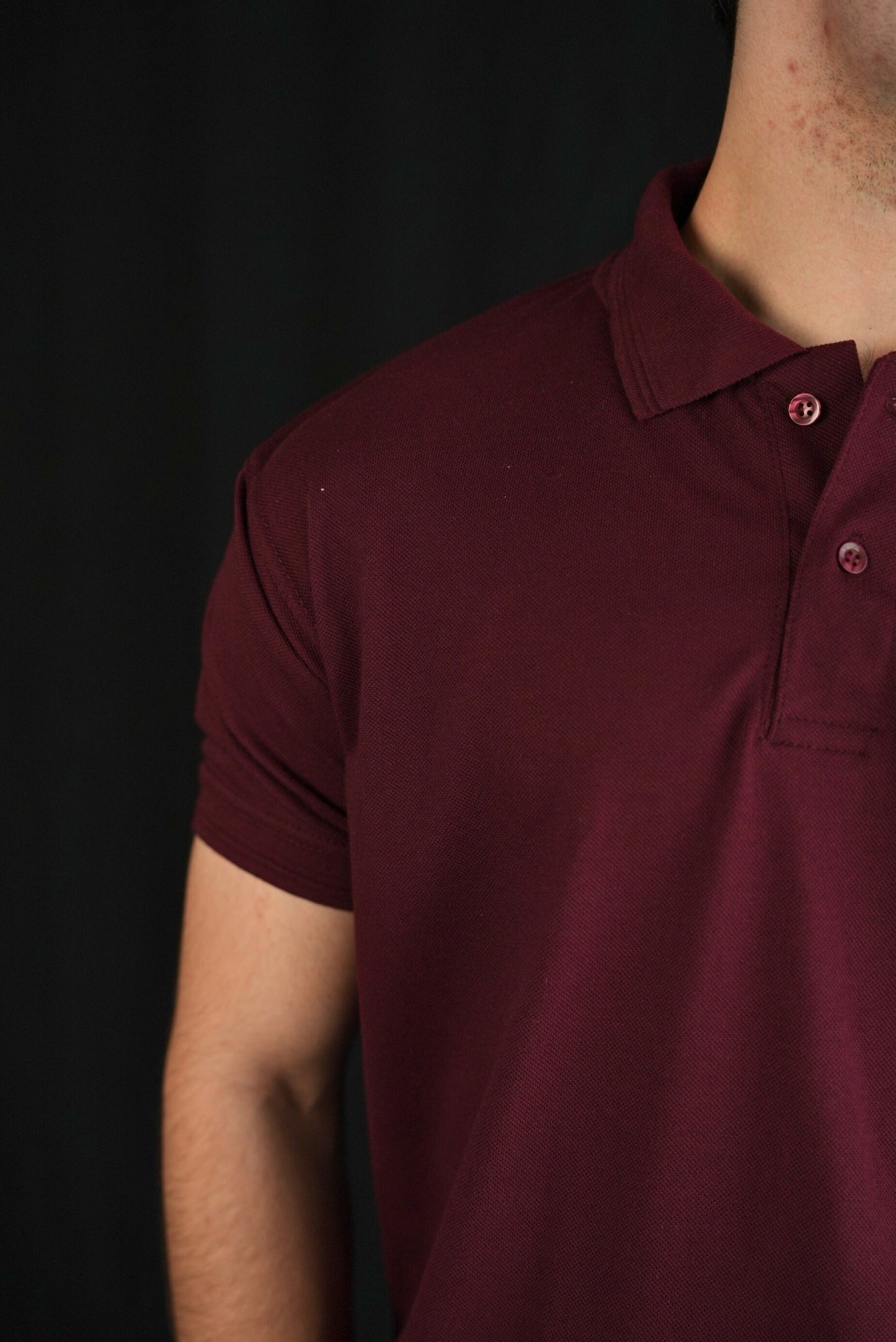 Maroon Classic Polo Shirt