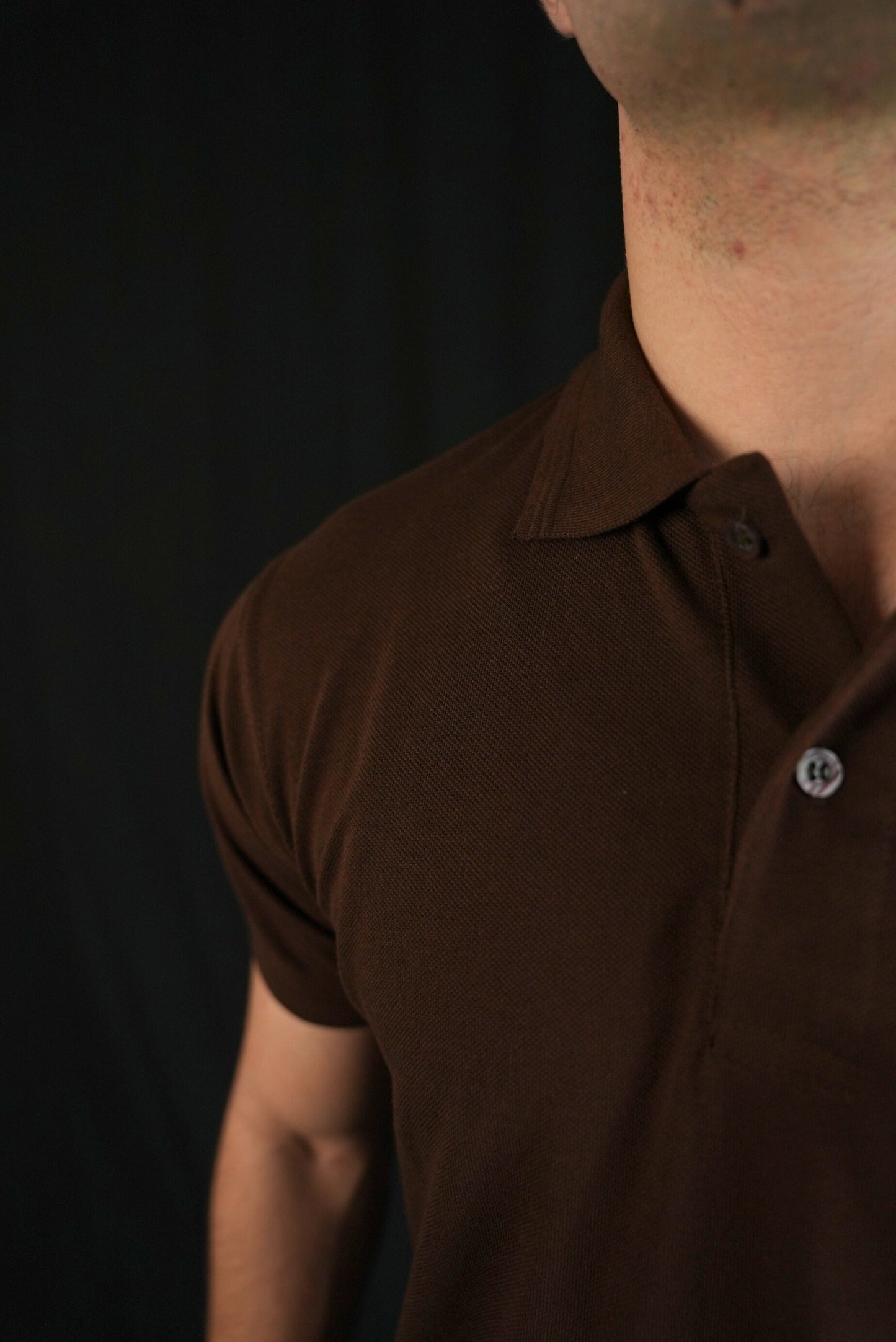Brown Classic Polo Shirt